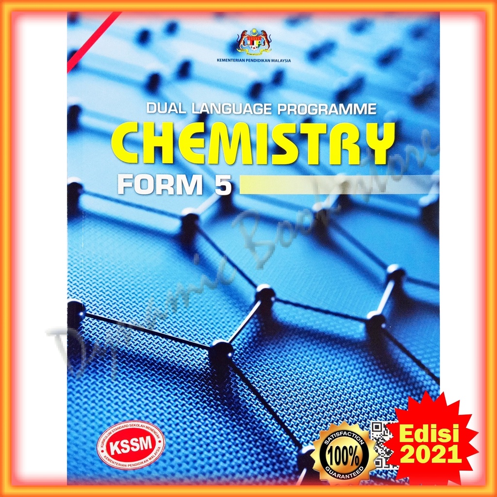 Buku Teks  Chemistry KSSM Form 5 EDISI 2021 ( TERBARU )  Shopee Malaysia