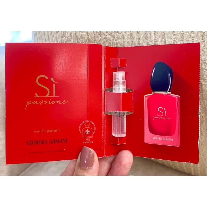 Sample/Vials GA Si Passione EDP | Shopee Malaysia