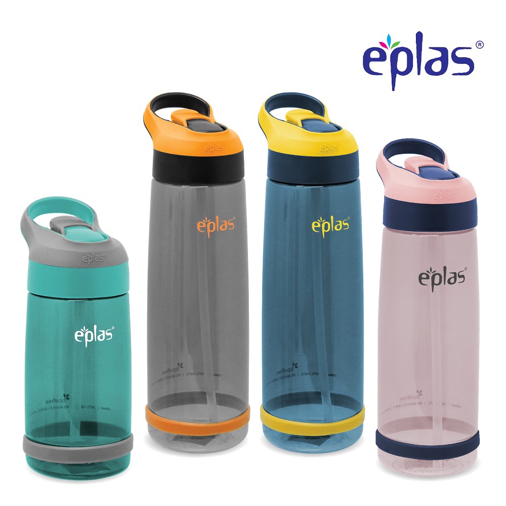 EGSP-550 / 850 / 1000BPA EPLAS MODERN Sport Water Bottle With Straw ...