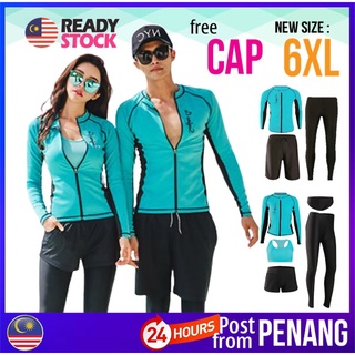  26  PENANG READY STOCK  Plus Size Couple Swimming 