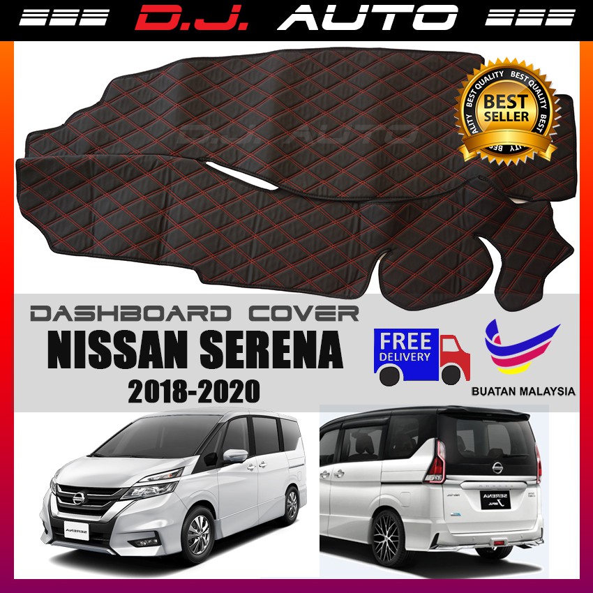 Car Dashboard Cover Dash Mat For Nissan Serena Highway Star 2018 2021 Shopee Malaysia