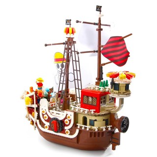 1484pcs Sembo SY6298 One Piece THOUSAND SUNNY Big Pirate Ship Building ...