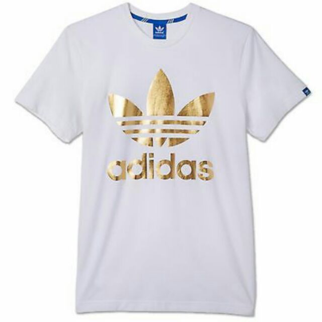 adidas t shirt gold