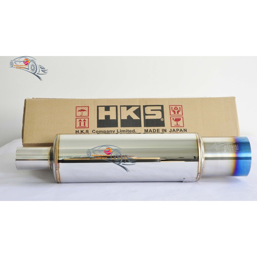 HKS JASMA MUFFLER EXHAUST IN 2", OUT 3.5" (SMALL) Shopee Malaysia