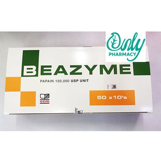 Papain Beazyme 150,000(10tablets)- To reduce Inflammation 