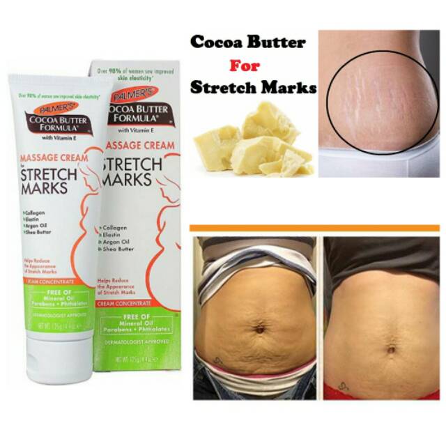 cocoa butter formula massage cream for stretch marks