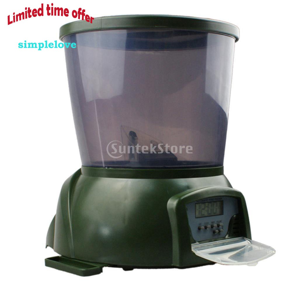 Simplelove Automatic Fish Feeder Auto Fish Food Feeder