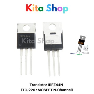 Transistor IRFZ44N (TO-220 : MOSFET N-Channel)