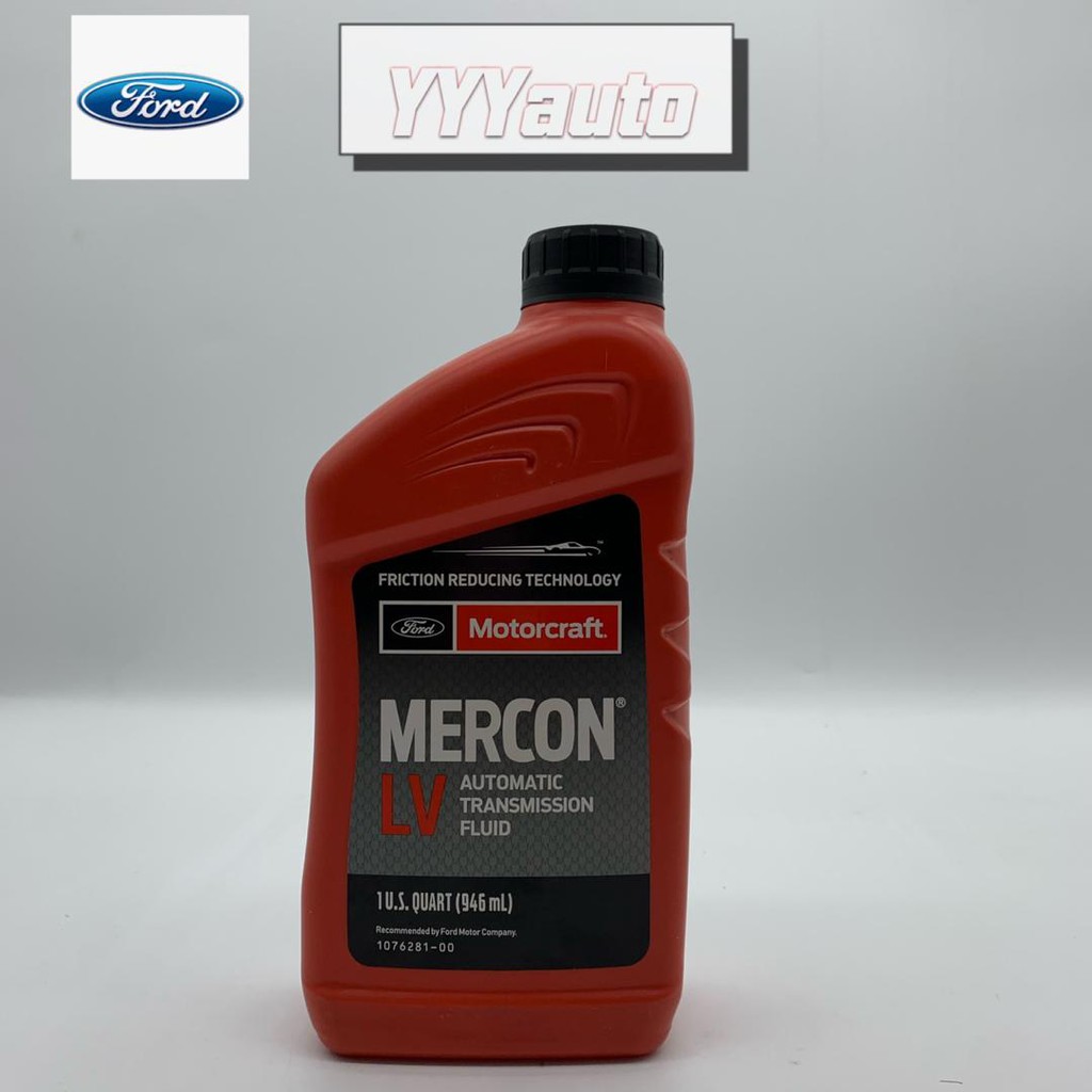Motorcraft Mercon LV Automatic Transmission Fluid 6 Quarts Pack Ford  Original