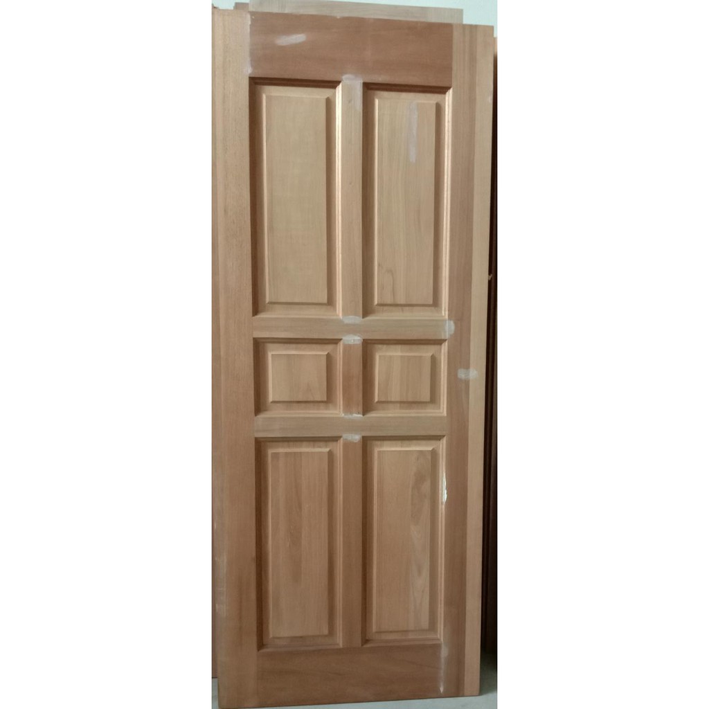  NYATOH  Solid Mix Pintu  Kayu Pintu  Murah Wooden Door 