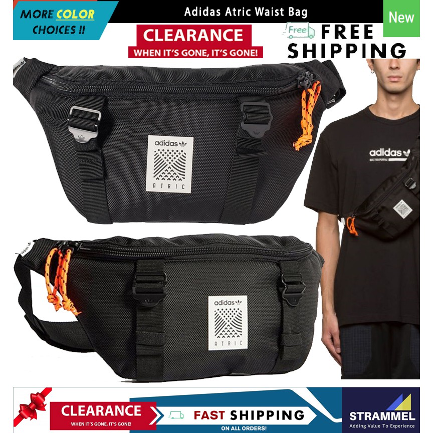 Serena suiker vacuüm 100% Authentic] Adidas Atric Waist Bag DH3261 Black Pouch Crossbody Bag Hip Pack  Bum Bag Shoulder Bag [Ready Stock] | Shopee Malaysia
