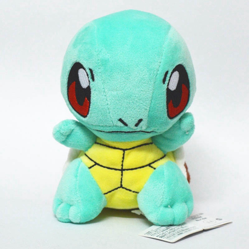 1pcs pokemon Squirtle plush keychain doll bag ornament toy