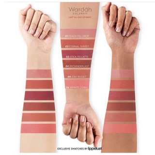 Wardah Colorfit Last All Day Lip Paint Ready 12 Colors | Shopee Malaysia