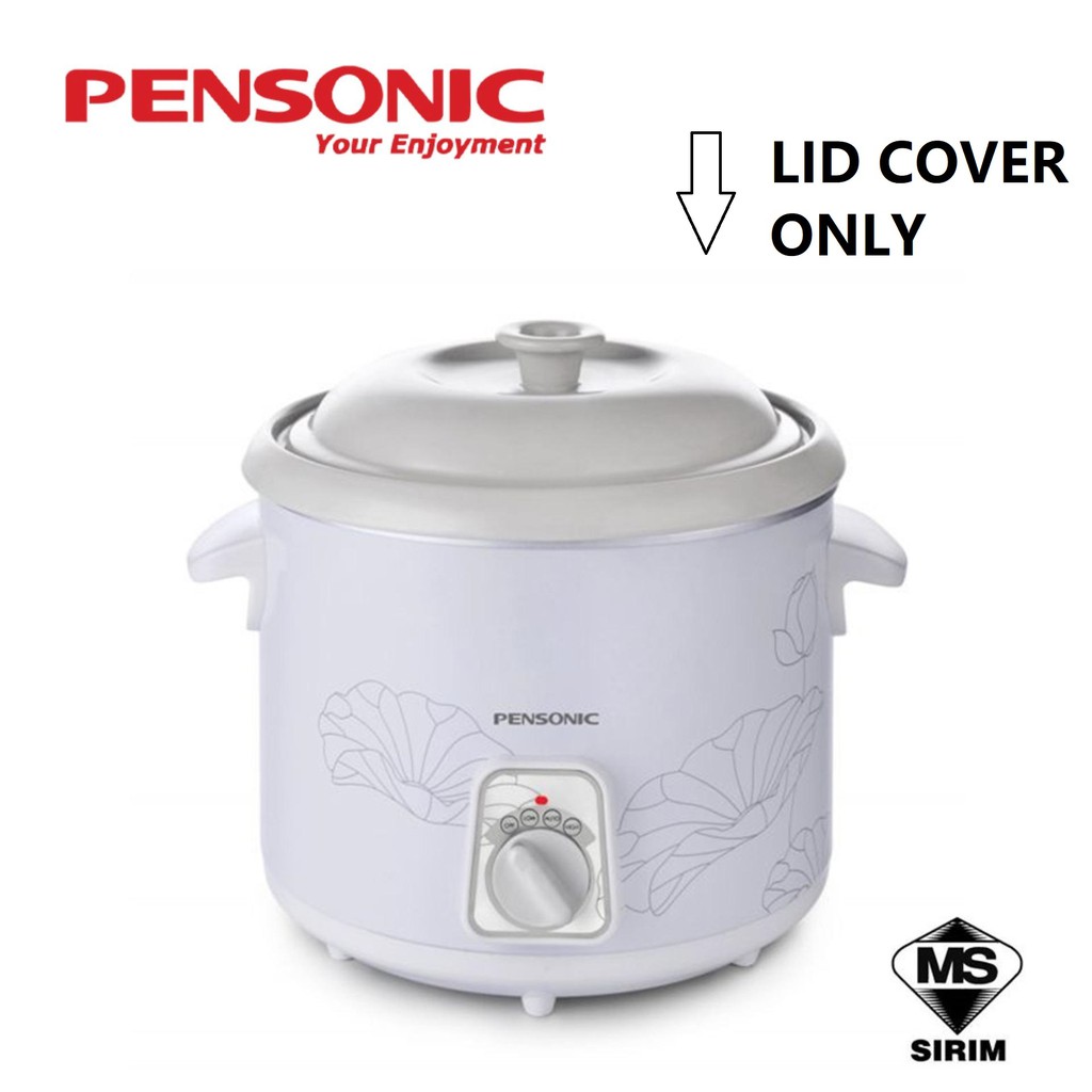 Pensonic Glass Lid Cover for PSC-101 /PSC-301/PSC-501 Slow Cooker (ORIGINAL)