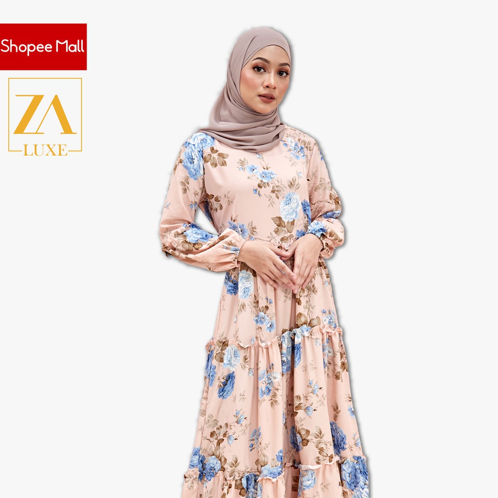 Baju Melayu Baju Raya 2021 Baju Kurung Moden Baju Kurung Zoe Arissa Muslimah Dress Maxi Long