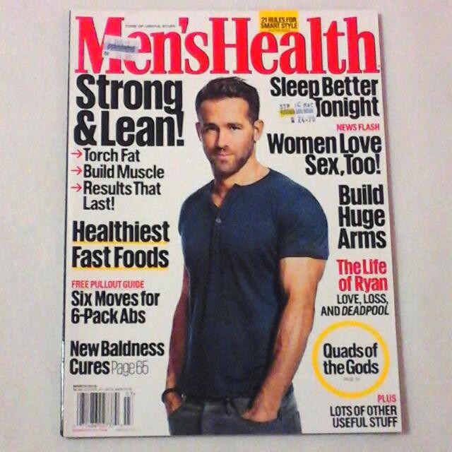 Ryan Reynolds' Men's Health