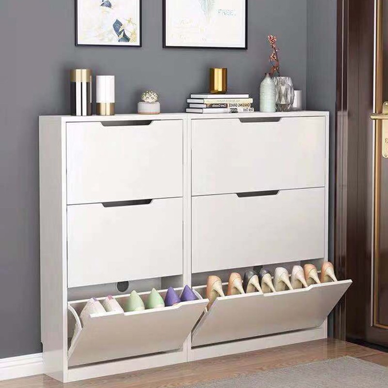 narrow shoe cabinet