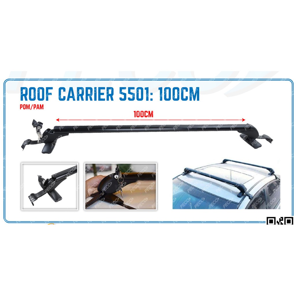 CAR ROOF CARRIER 5501 (100CM LENGTH) Shopee Malaysia