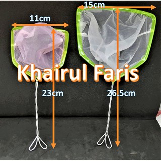 Sauk Ikan  Fish Net Portable Fishing Fish Aquarium Akuarium 