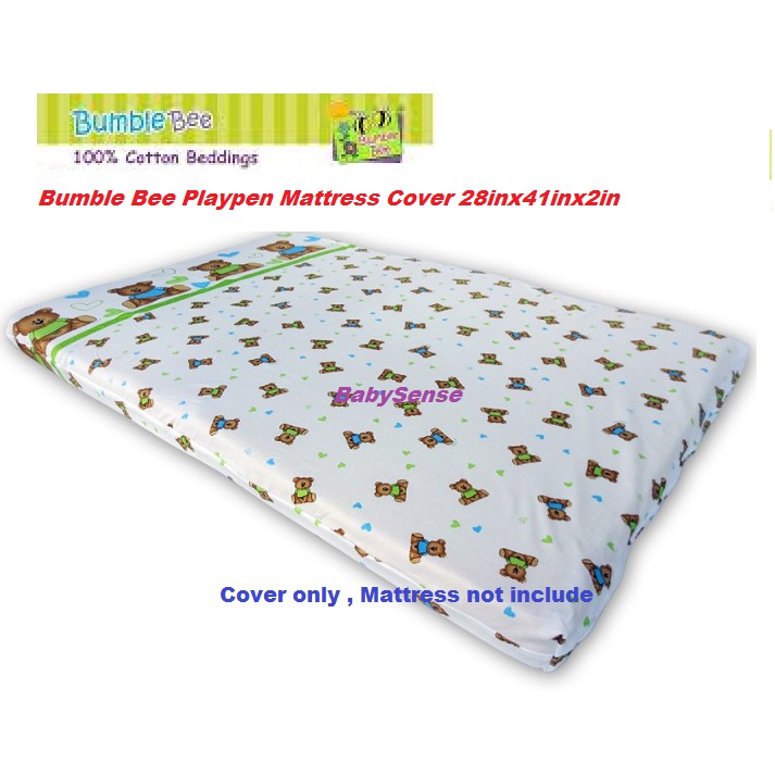 bumble bee playpen mattress