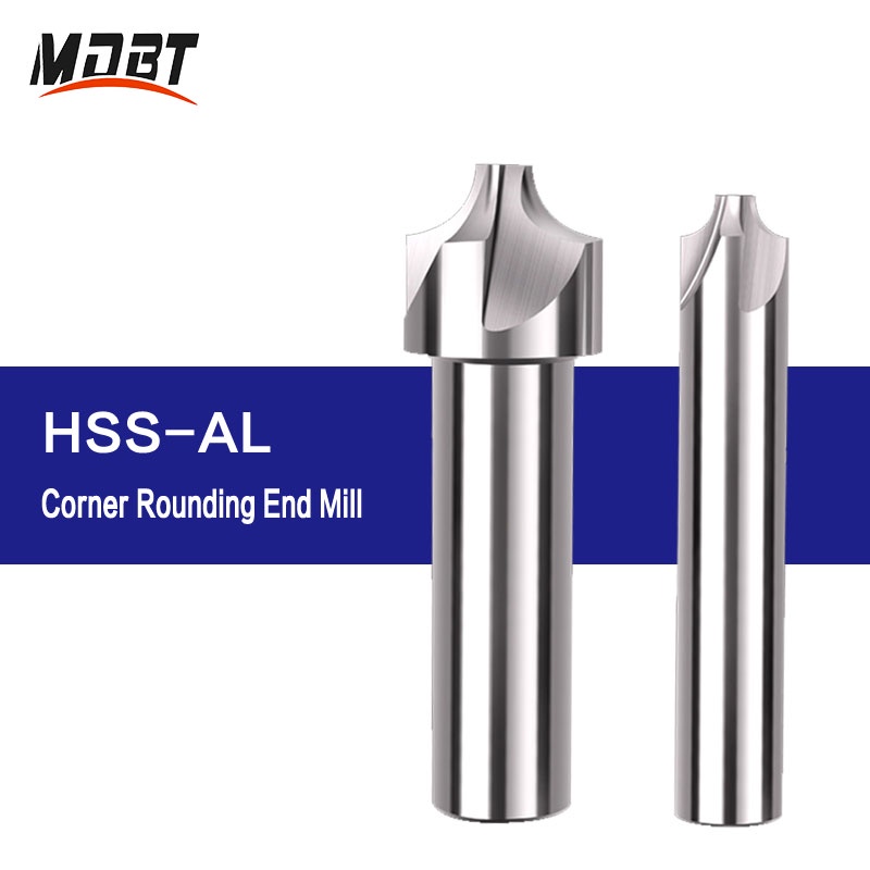HSS Corner Rounding End Mill Circle Cutter R1 R2 R3 R4 R5 R20