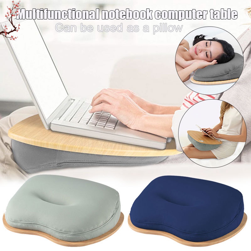 Laps Desk Fits up to 14 inch Slim Laptop Laptops Stand with Pillow with