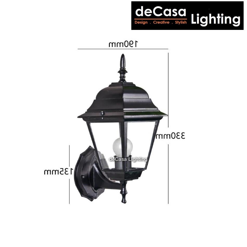  Outdoor  Wall Light DECASA Outdoor  Wall Lamp Lampu Hiasan  