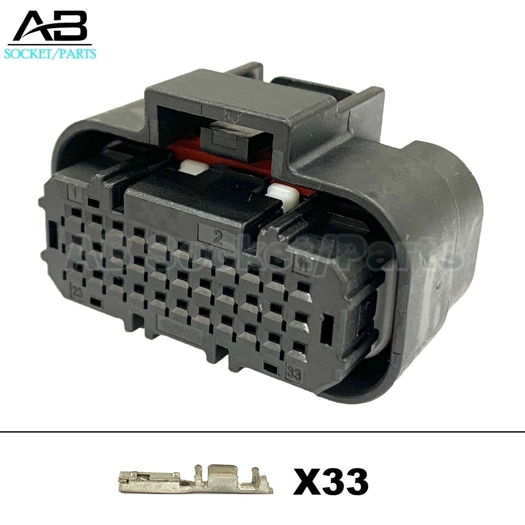 33 Pin Yamaha Y15zr Y15 V1 Ecu Socket Connector Shopee Malaysia