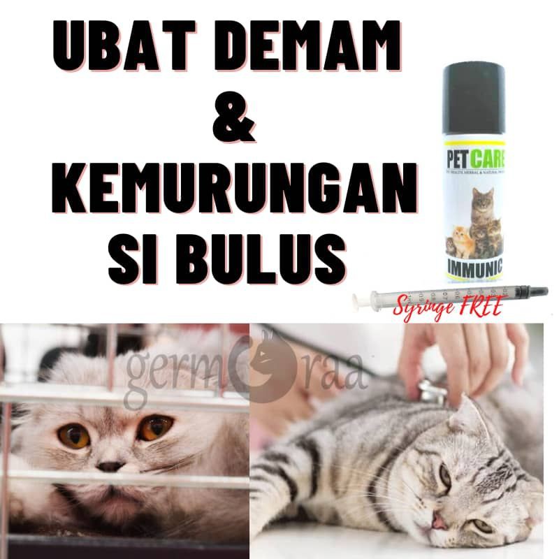 Buy Ubat Demam Selsema Batuk Cat Flu Parvo Ulser Sakit Mata Immune 