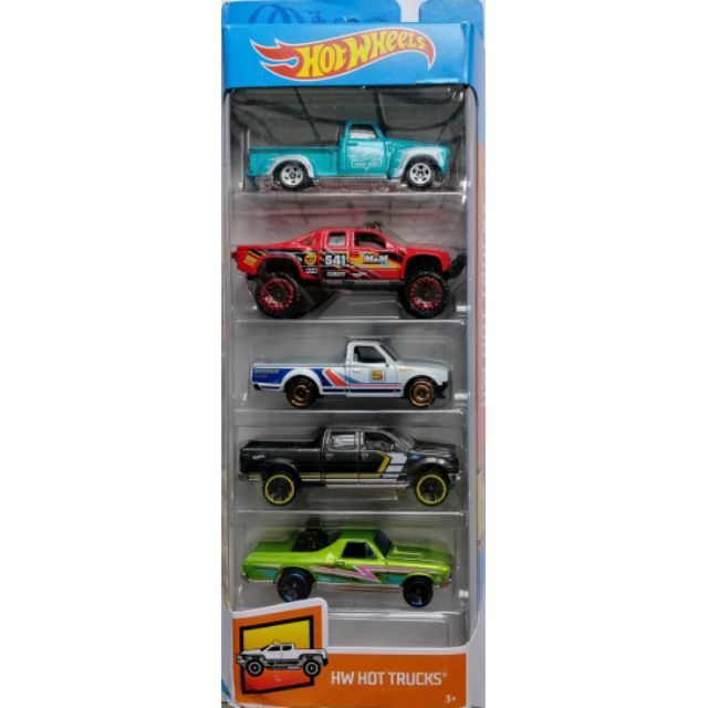 hot wheels 5 pack trucks