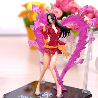 Hot One Piece Boa Hancock Heart Shaped Pvc Action Figure Toy Model Shopee Malaysia