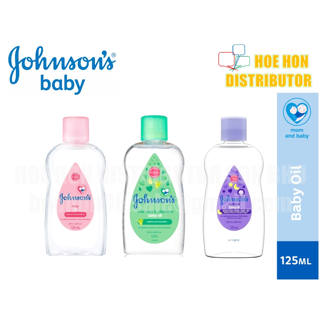 johnsons baby oil green
