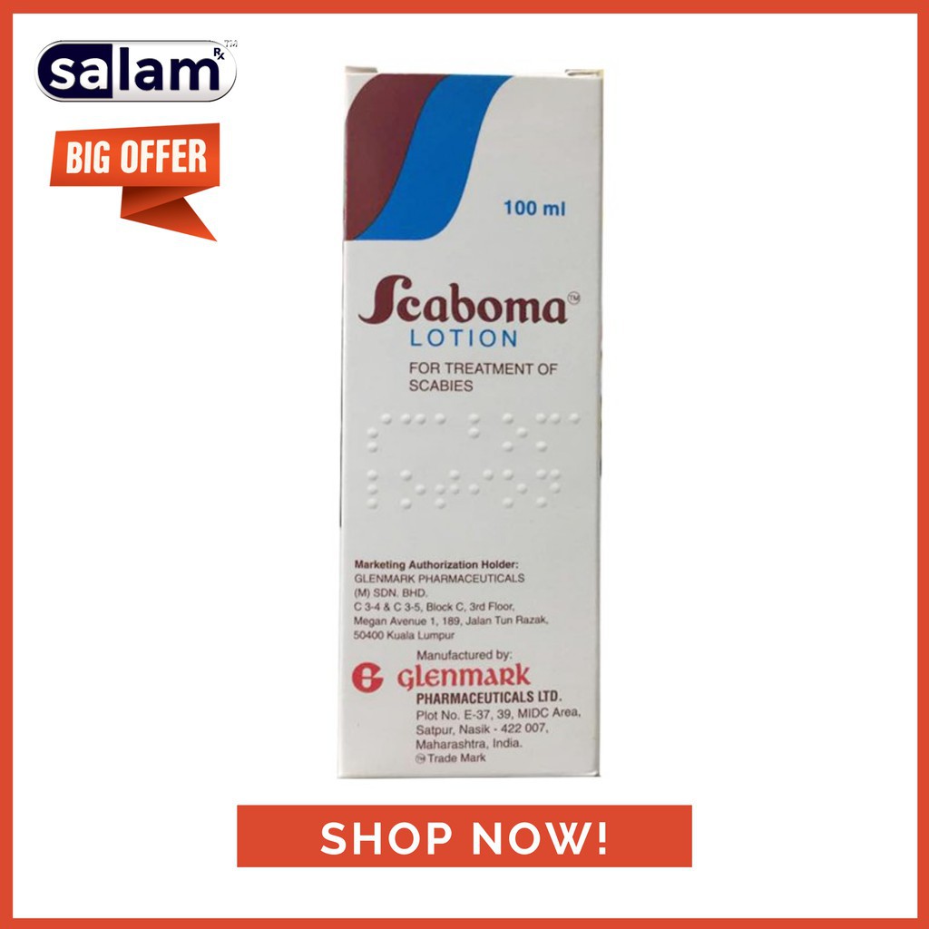 Scaboma lotion