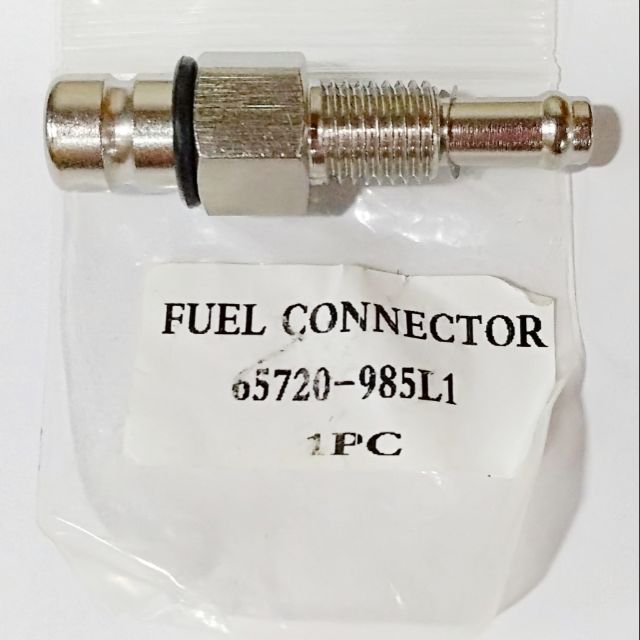 ESTINK Connecteur De Carburant AN8 Grand Connecteur De Raccord De Cloison Droit Mâle à Mâle Avec