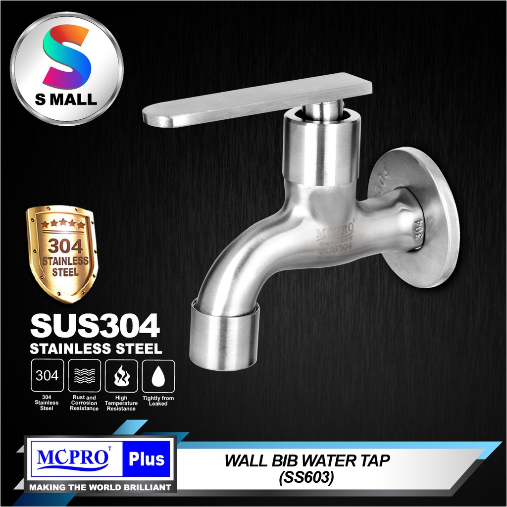 Mcpro Plus Stainless Steel Sus304 Kitchen Bathroom Sink Faucet