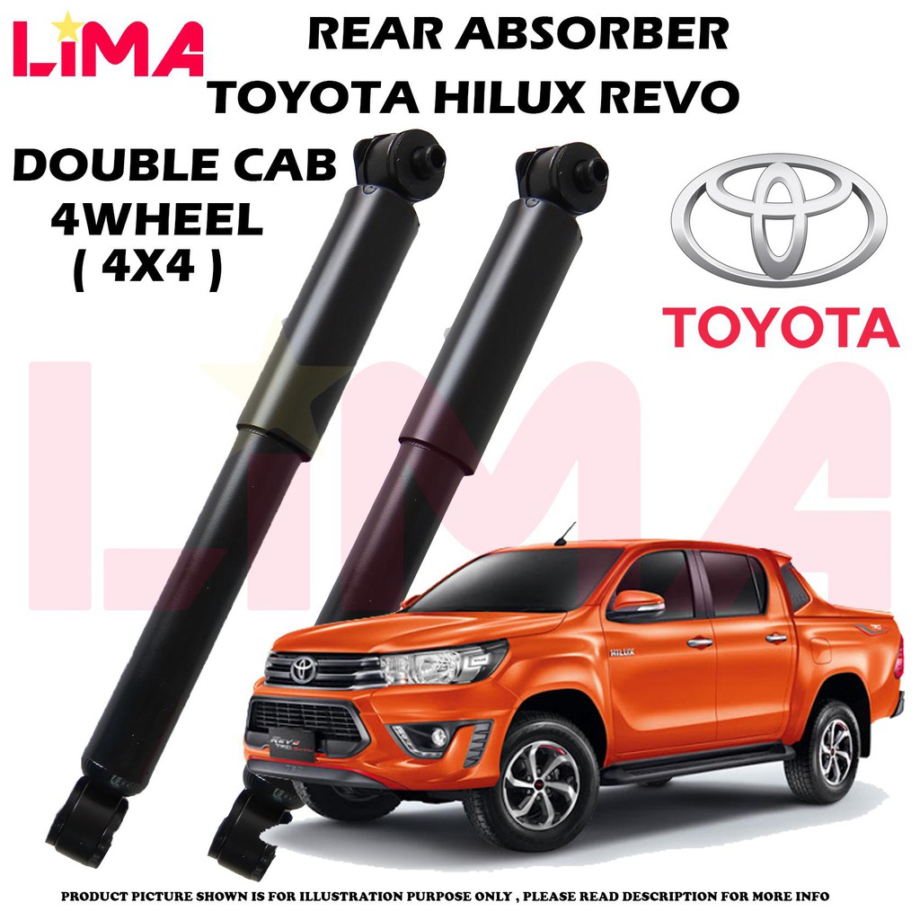 Rear Spring Shock Absorber Spare Parts For Toyota Hilux Gun125l Dnfmhn 2016 10 Gun125 2gdftv Mtm Lhd U S Market