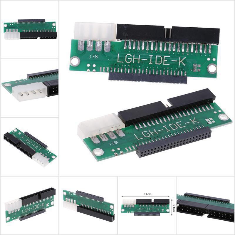 Ready Milliongrid 3 5 Ide Male To 2 5 Ide Female 44pin To 40pin Sata Converter Adapter Card Shopee Malaysia