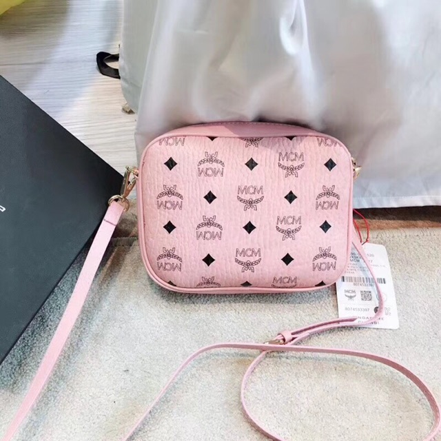 mcm mini sling bag