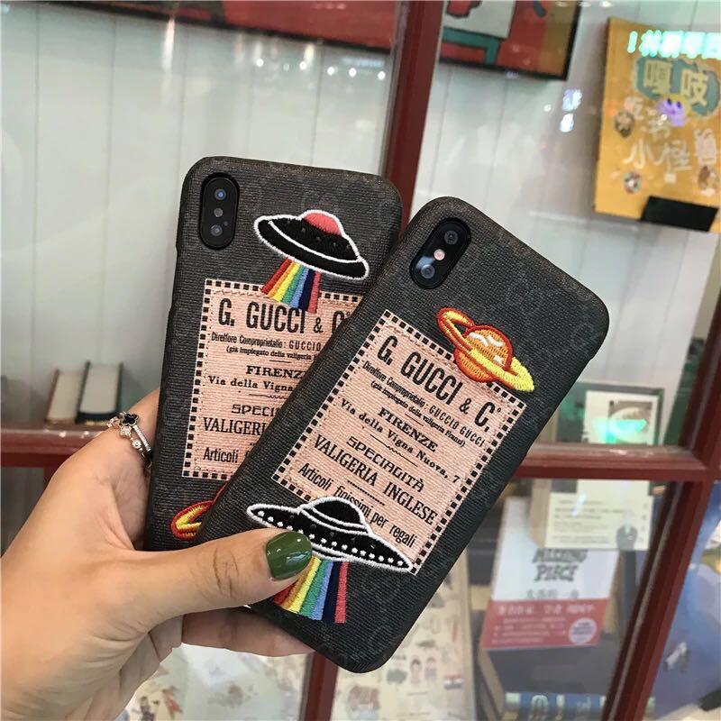 Iphone 6 6s 6 P 6s P 7 8 7 P 8 Plus X Xs Xs Max Xr 11 11 Pro 11 Pro Max Gucci Ufo Hard Phone Case Shopee Malaysia