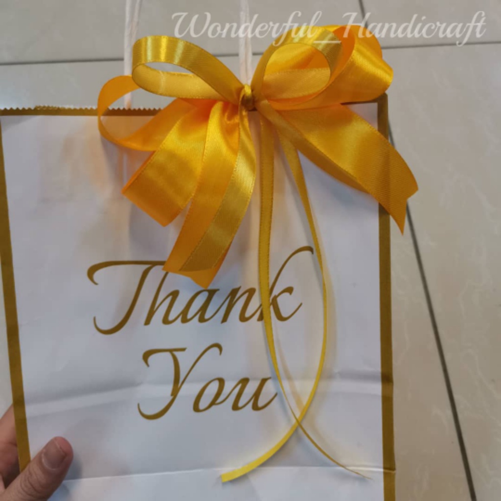 ReadyMade Ribbon Satin Colorful Ribbons hamper Ribbon Reben Hantaran