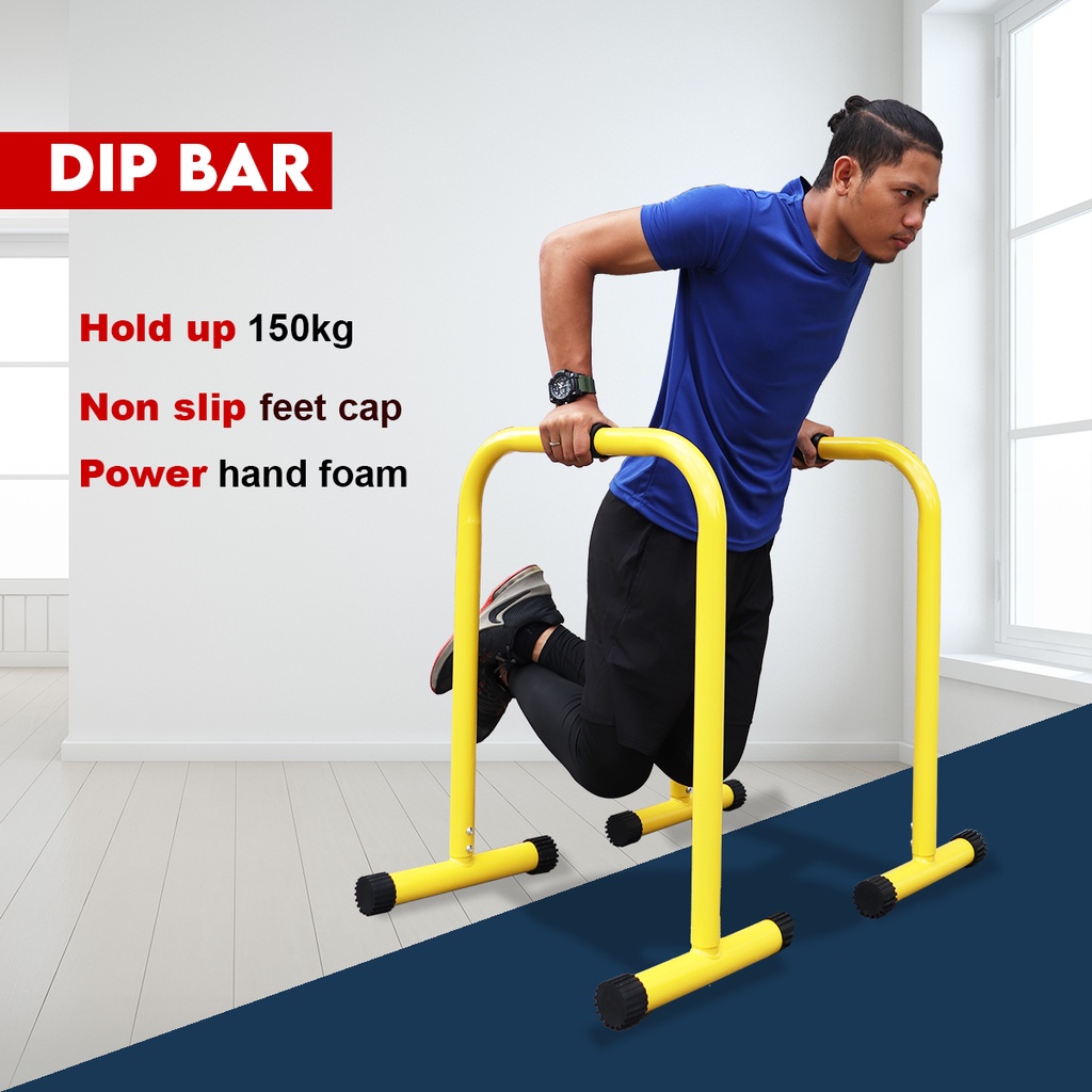 Vigor Fitness Crossfit Dip Parallel Bar Shopee Malaysia