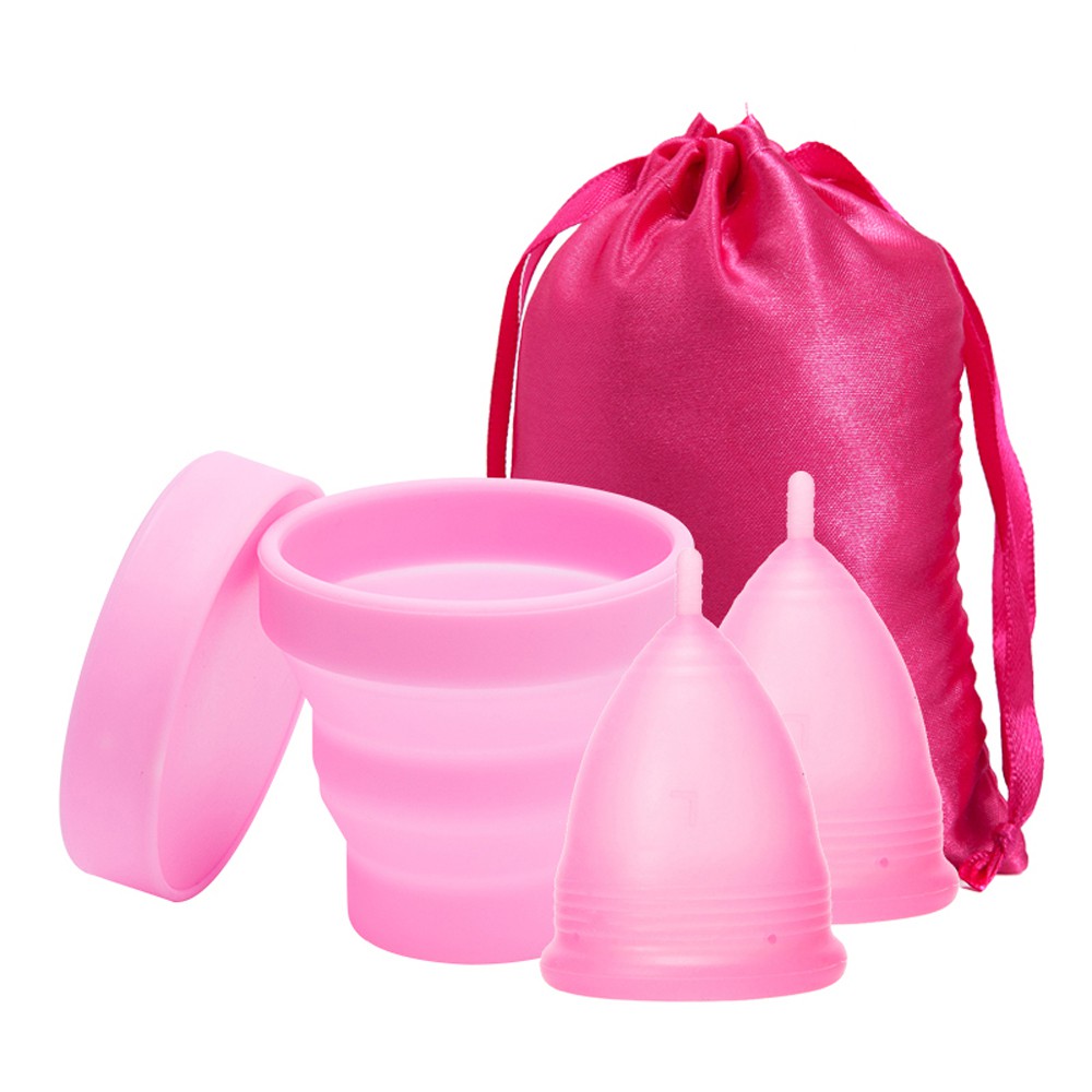 Menstrua Cup Medical Silicone Menstrual Cup Feminine Hygiene Menstrual Cup Vacuum Aseptic 6909