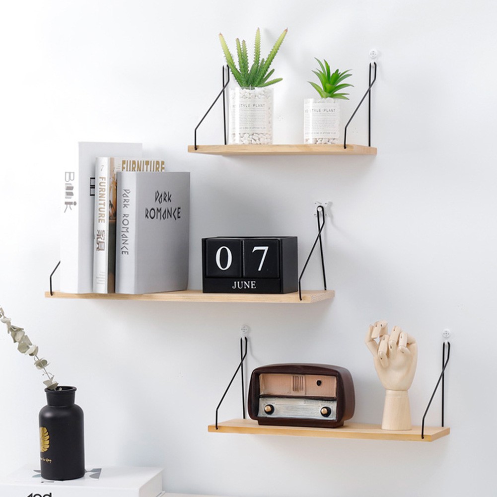 Ready Stock Ikea Wooden Wall Shelf Board Bedroom Wall Hanging