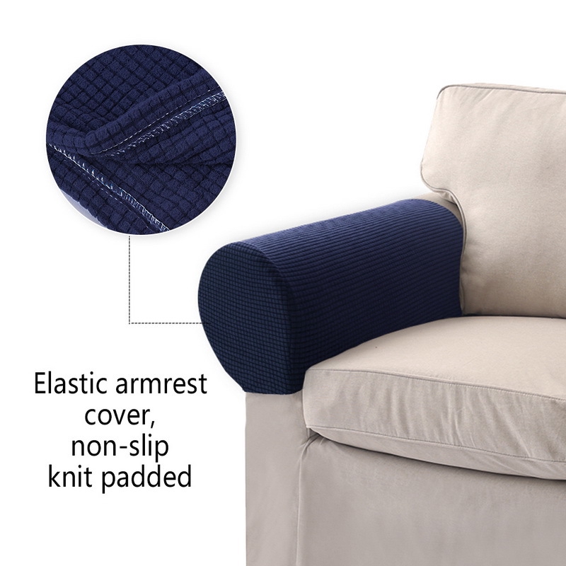 2pcs Furniture Sofa Armrest Cover Couch, Recliner Chair Armrest Covers