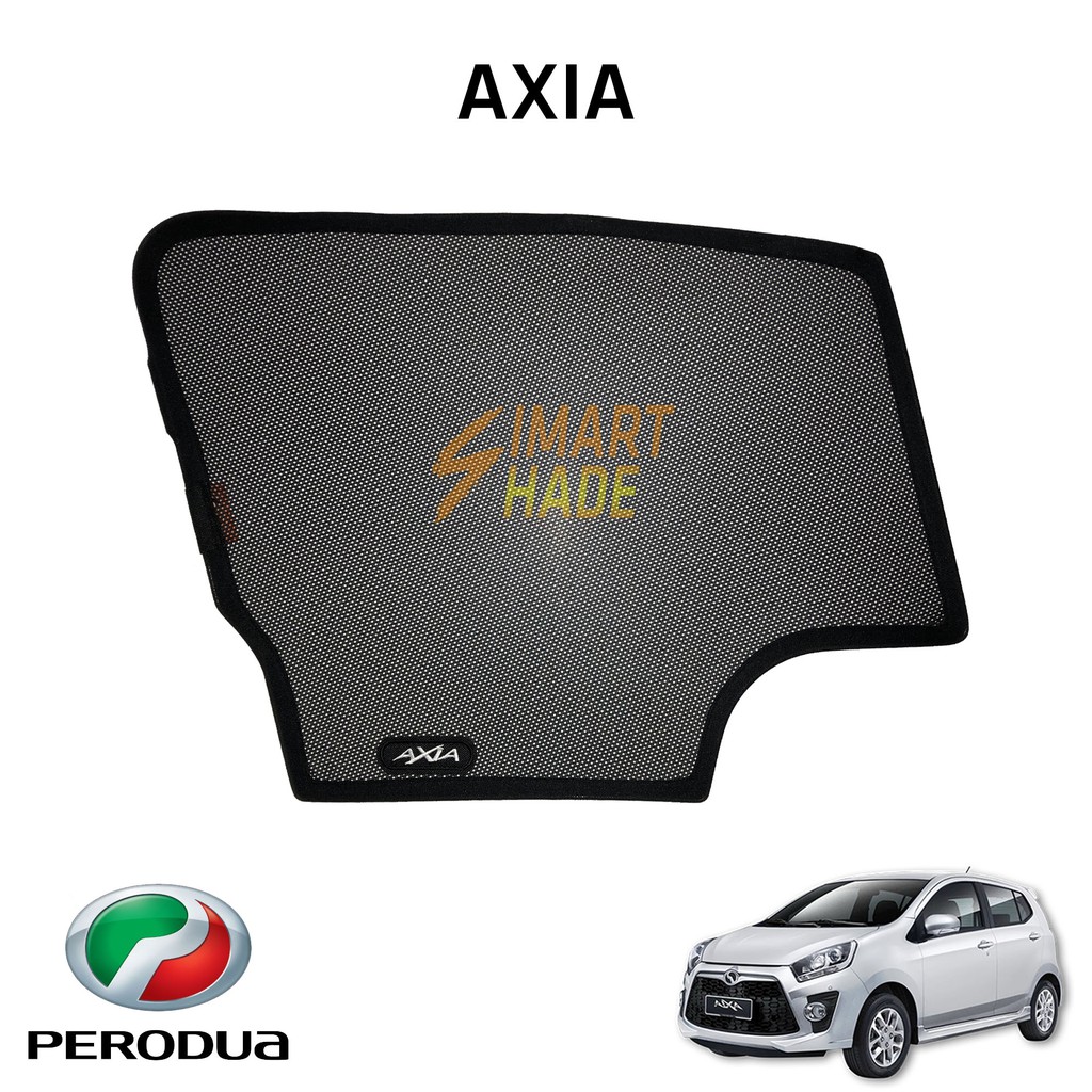 Perodua Axia Simart Shade Premium Magnetic Sunshade 