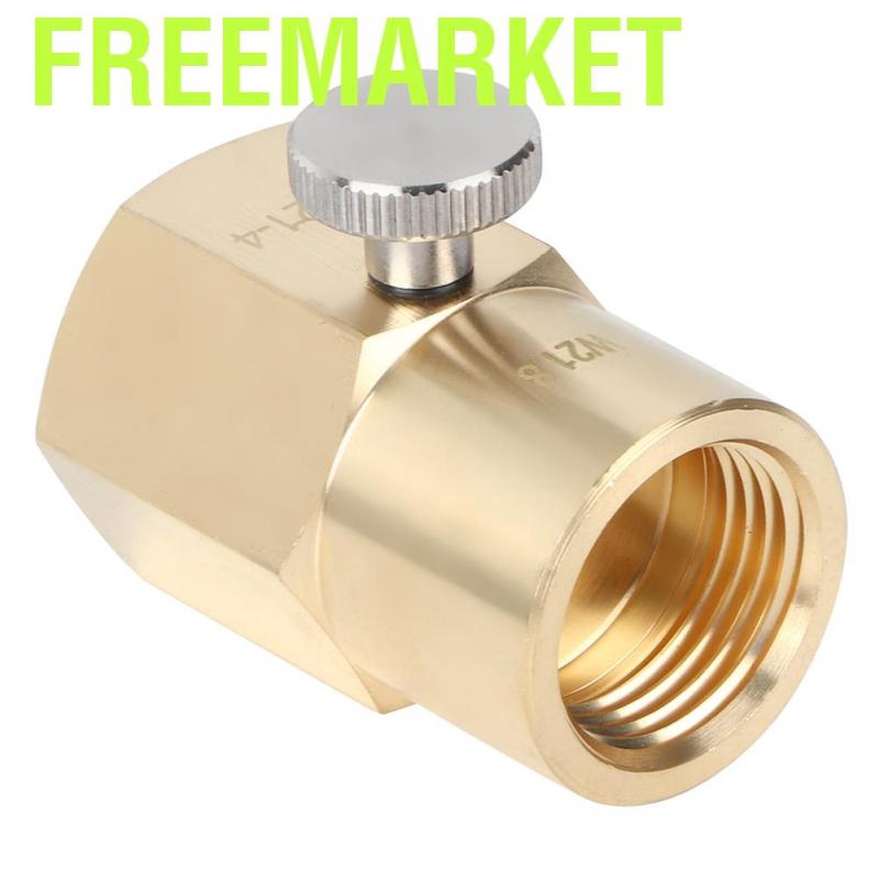 Freemarket Co2 Adapter Soda Bottle Home Water Cylinder Refill