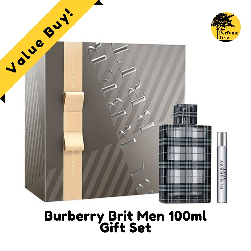 burberry brit perfume set