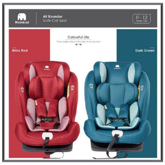 isofix car seat 9kg to 36kg