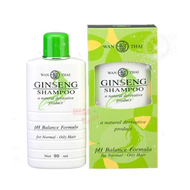Ginseng Shampoo Wan Thai Natural Derivative Product For Normal