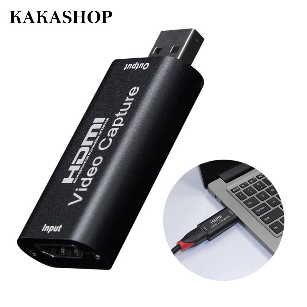 Kakashop815 Hdmi To Usb Video Capture Card Usb 2 0 High For Game Video Live Streaming Video Capture Cards Reliable Shopee Malaysia